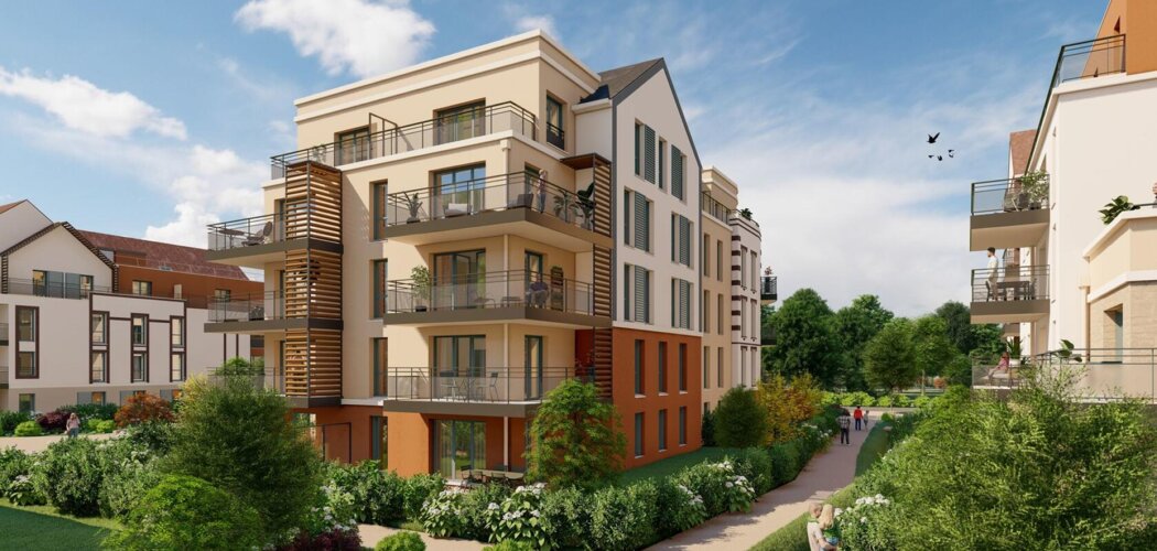 Programme immobilier neuf Floreal - Chartres : appartements neufs 2 à 5 pièces et maisons neuves à 6 min du centre-ville (28000) - Référence : 14699