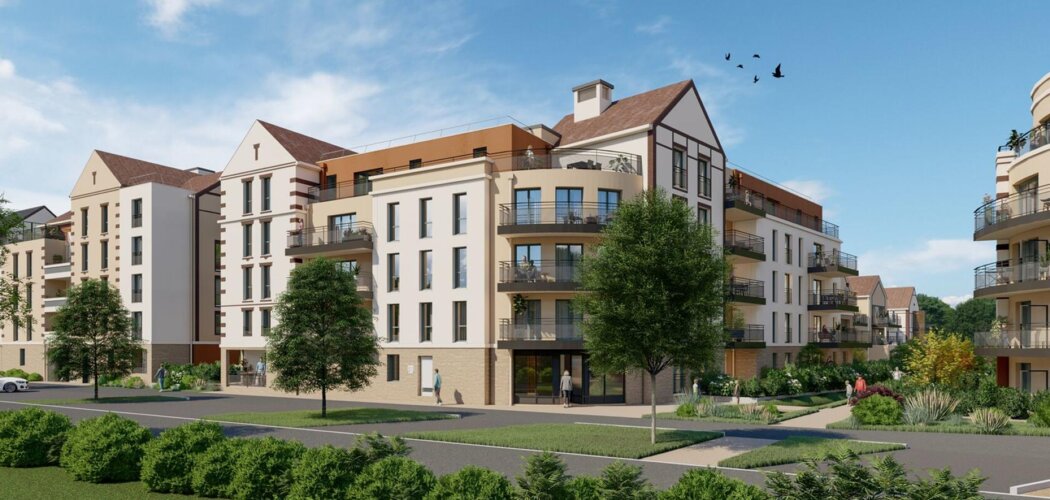 Programme immobilier neuf Floreal - Chartres : appartements neufs 2 à 5 pièces et maisons neuves à 6 min du centre-ville (28000) - Référence : 14699