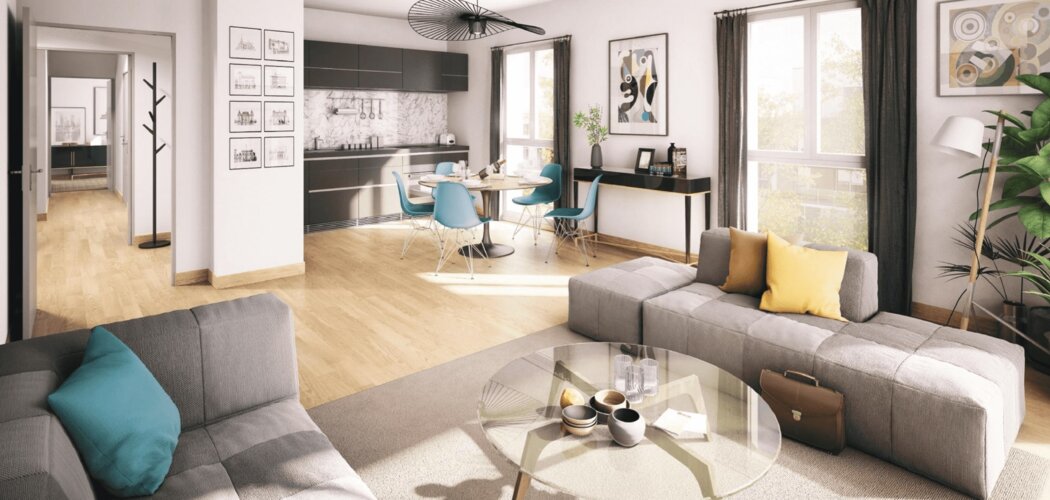 Programme immobilier neuf Green Lane - Chartres : appartements neufs à 5 min du centre-ville, balcons et jardins privatifs (28000) - Référence : 10236