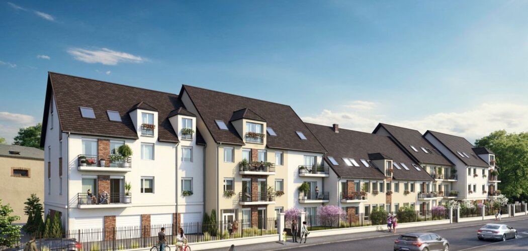 Programme immobilier neuf L'ENTRE 2 RIVES - Chartres : Appartements studio–T4 avec terrasses, parking et équipements modernes à 10 min du centre-ville (28000) - Référence : 14695