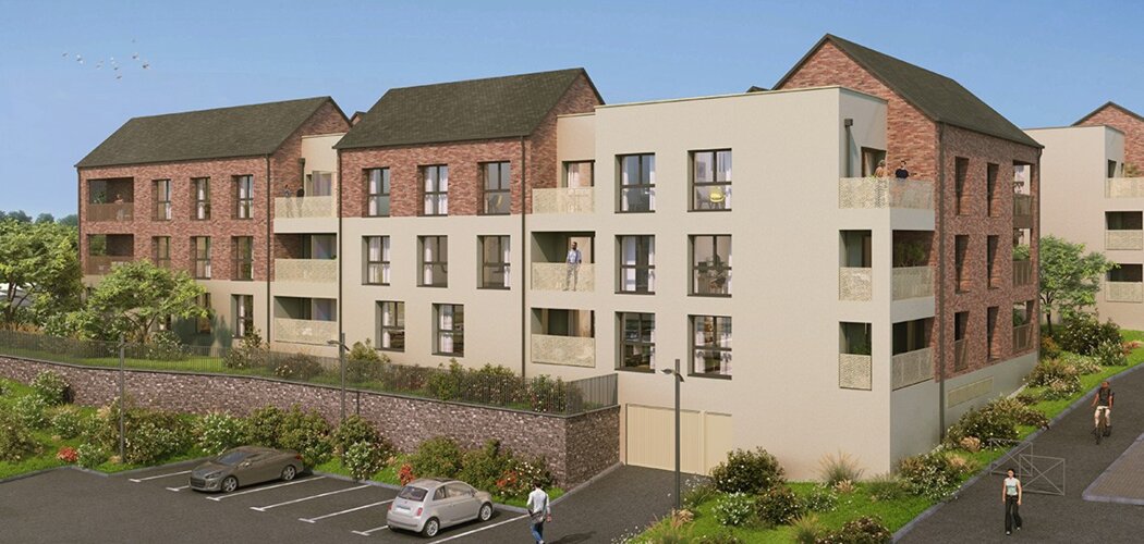 Programme immobilier neuf Brick Lodge - Chartres-de-Bretagne : Appartements T2–T4 avec terrasses, parking sécurisé et proximité centre-ville (35131) - Référence : 14751