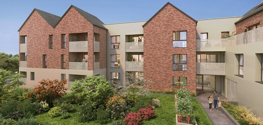 Programme immobilier neuf Brick Lodge - Chartres-de-Bretagne : Appartements T2–T4 avec terrasses, parking sécurisé et proximité centre-ville (35131) - Référence : 14751