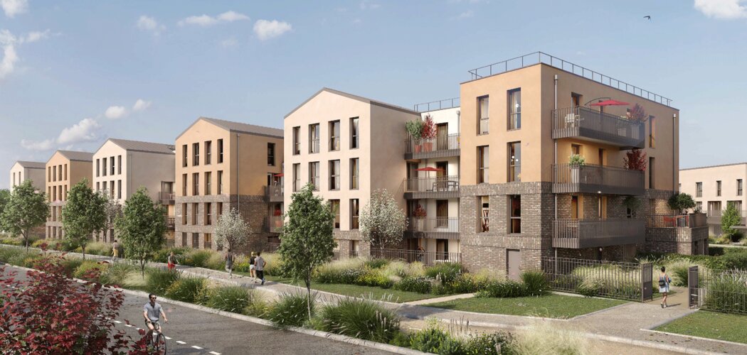 Programme immobilier neuf VILLAS DU PARC - Chartres à 5 min en voiture du centre (28000) - Référence : 14703
