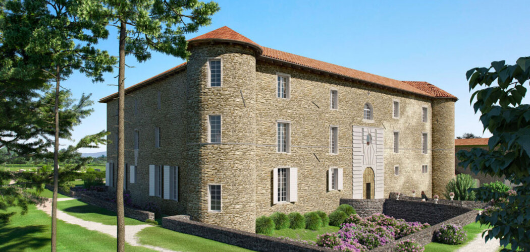 Programme immobilier neuf CHATEAU DE CHASSAGNY - Chassagny rénovation aux portes de Lyon (69700) - Référence : 9524