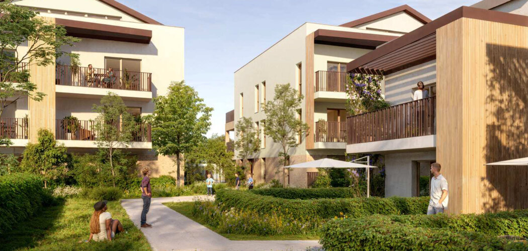Programme immobilier neuf HARMONIE 2 - Chassieu appartements avec extérieurs près de Lyon (69680) - Référence : 17972