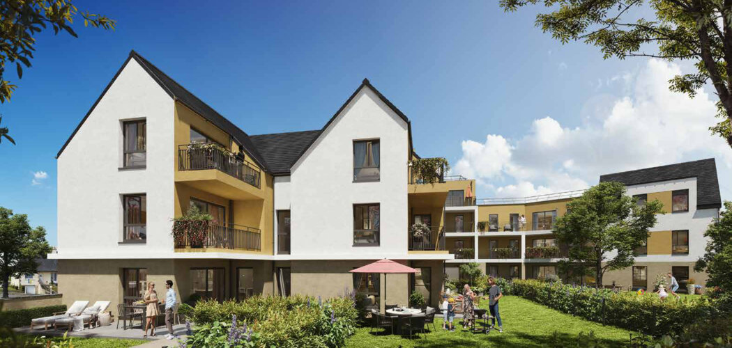Programme immobilier neuf VILLA D'ANNELISE - Chateaubourg : appartements neufs du 2 au 5 pièces proche des écoles (35220) - Référence : 14905