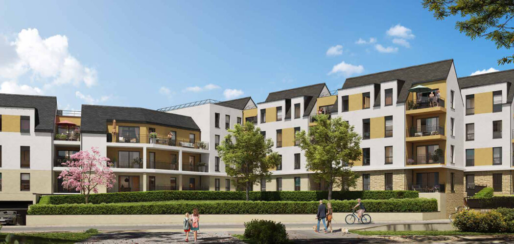 Programme immobilier neuf VILLA D'ANNELISE - Chateaubourg : appartements neufs du 2 au 5 pièces proche des écoles (35220) - Référence : 14905