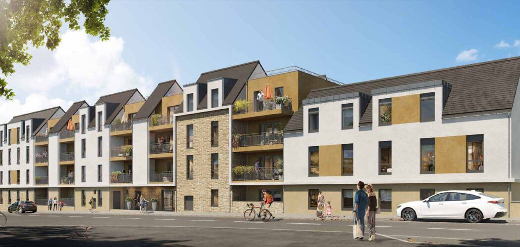Programme immobilier neuf VILLA D'ANNELISE - Chateaubourg : appartements neufs du 2 au 5 pièces proche des écoles (35220) - Référence : 14905