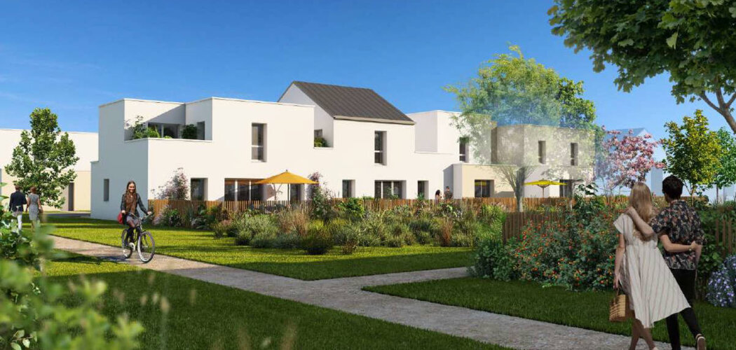 Programme immobilier neuf LE DOMAINE DU MOULIN DE BERE - Châteaubriant, un cadre résidentiel proche du parc de Choisel (44110) - Référence : 15574