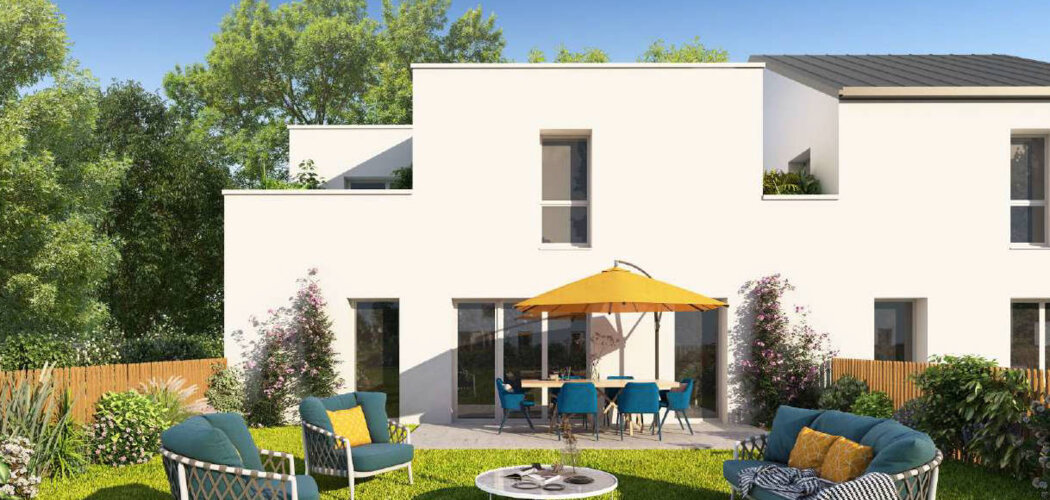 Programme immobilier neuf LE DOMAINE DU MOULIN DE BERE - Châteaubriant, un cadre résidentiel proche du parc de Choisel (44110) - Référence : 15574