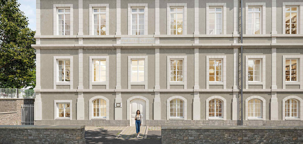 Programme immobilier neuf L'ABBAYE DE LA MADELEINE (28) - Châteaudun réhabilitation Abbaye Madeleine appartements de caractère (28200) - Référence : 17198