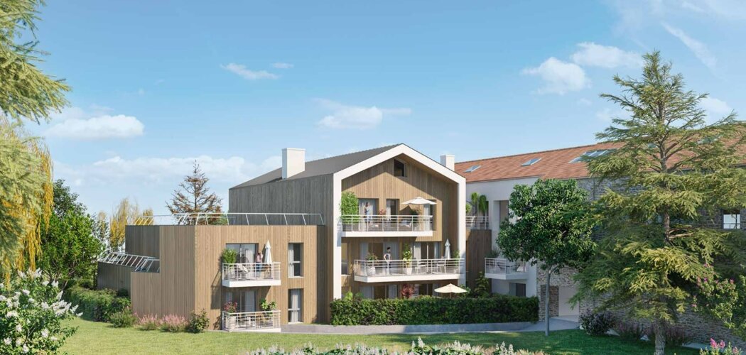 Programme immobilier neuf LE DOMAINE DE L'APARTHE - Châteaufort : Appartements studio–T5 avec terrasses, parking sécurisé et proximité nature (78117) - Référence : 7207