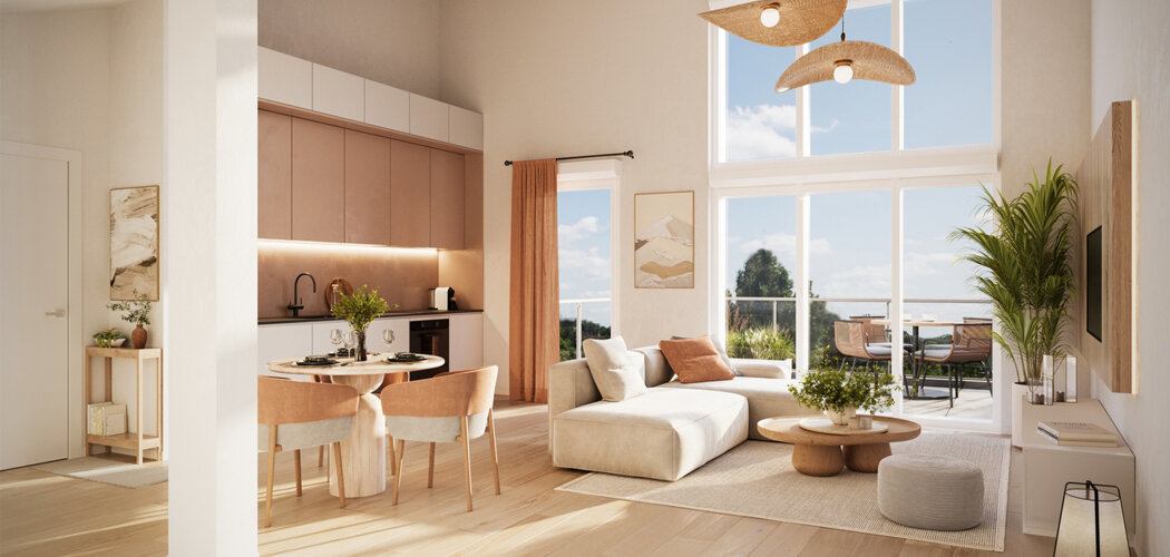 Programme immobilier neuf Greenside - Châteauneuf-Grasse aux portes de Sophia Antipolis (06740) - Référence : 14396