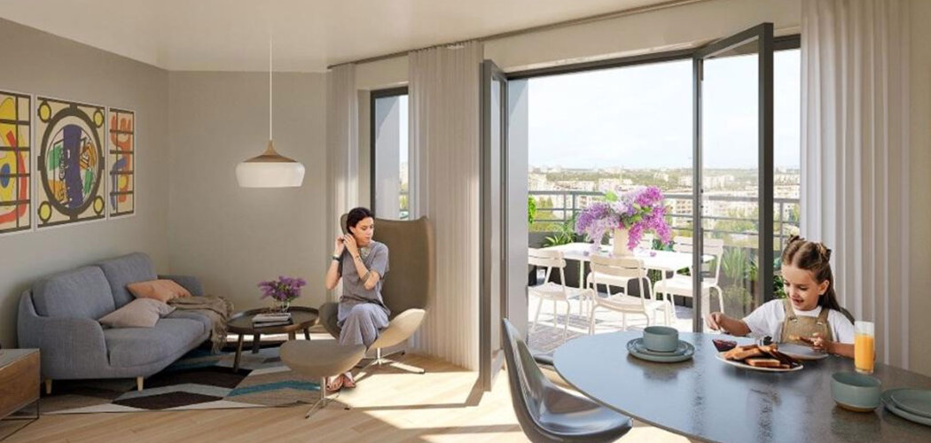 Programme immobilier neuf Les Terrasses Vertes - Châtenay-Malabry : appartements neufs 4 pièces à 300 m du T10 (92290) - Référence : 8273