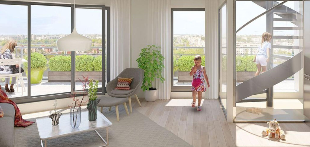 Programme immobilier neuf Les Terrasses Vertes - Châtenay-Malabry : appartements neufs 4 pièces à 300 m du T10 (92290) - Référence : 8273