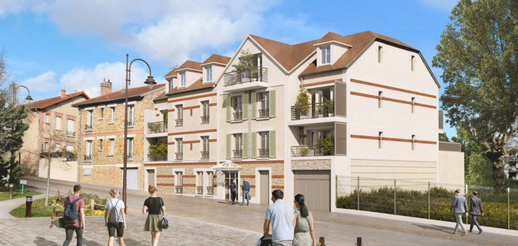 Programme immobilier neuf PAVILLON GARNIER - Châtenay-Malabry : Appartements T2–T5 avec jardins, parquet chêne et volets roulants proche du Domaine de Sceaux (92290) - Référence : 6385