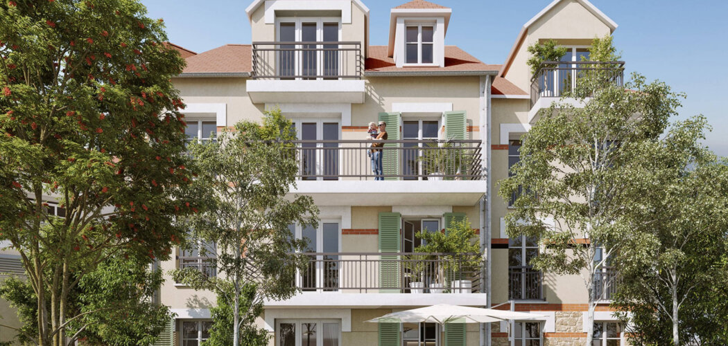 Programme immobilier neuf PAVILLON GARNIER - Châtenay-Malabry : Appartements T2–T5 avec jardins, parquet chêne et volets roulants proche du Domaine de Sceaux (92290) - Référence : 6385