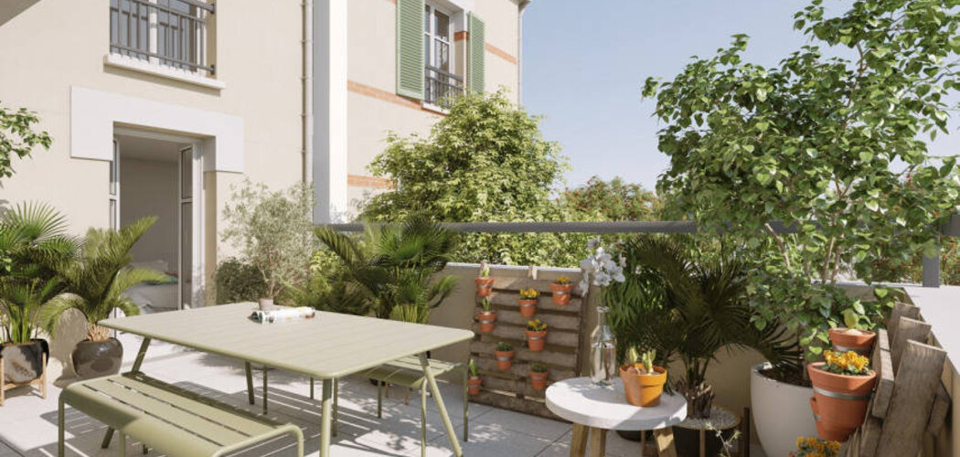 Programme immobilier neuf PAVILLON GARNIER - Châtenay-Malabry : Appartements T2–T5 avec jardins, parquet chêne et volets roulants proche du Domaine de Sceaux (92290) - Référence : 6385