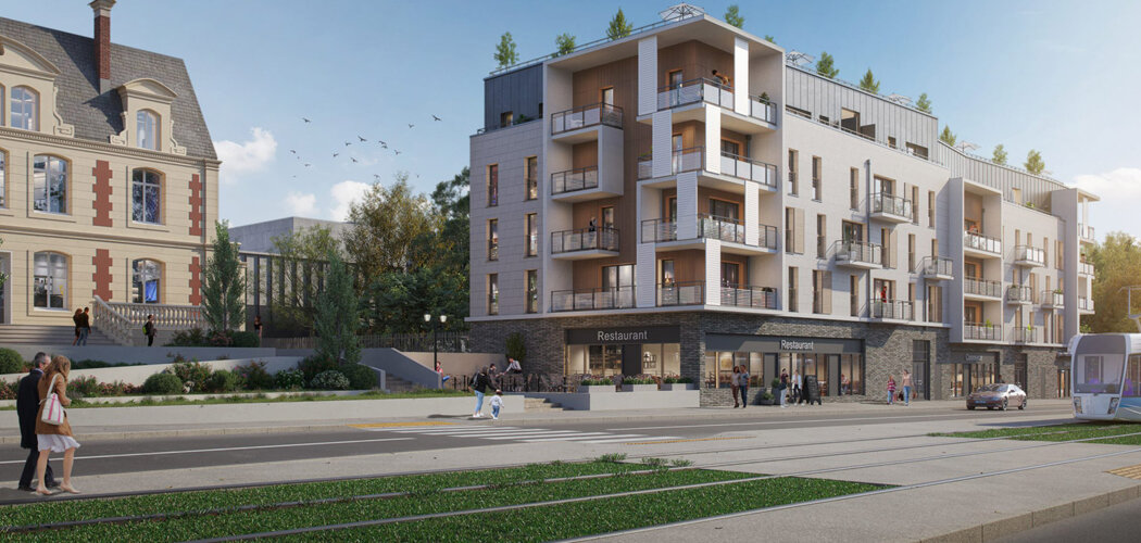 Programme immobilier neuf ECRIN DU CHATEAU - Châtenay-Malabry proche RER B et futur tramway 10 (92290) - Référence : 16617