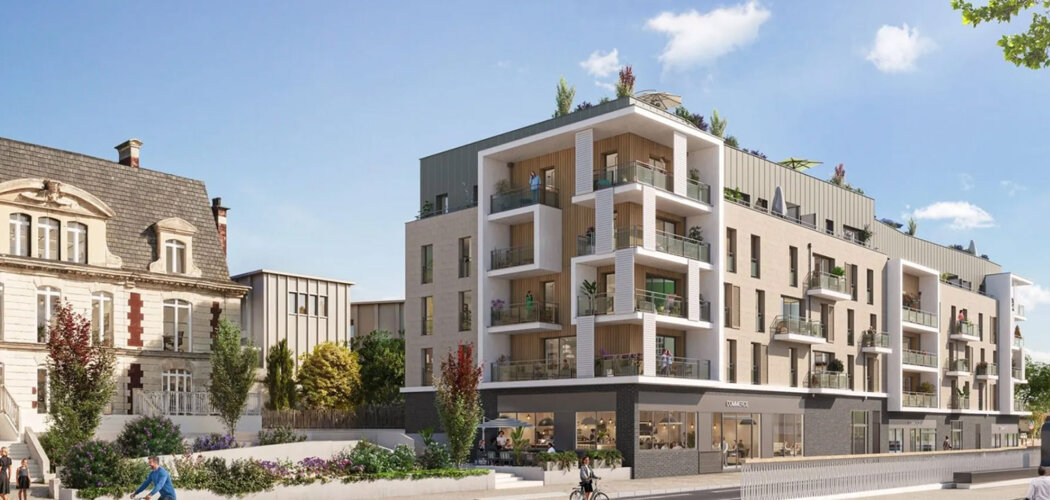 Programme immobilier neuf REFLET DU CHATEAU - Châtenay-Malabry vivre au pied du tram T10 entre ville et forêt (92290) - Référence : 16895