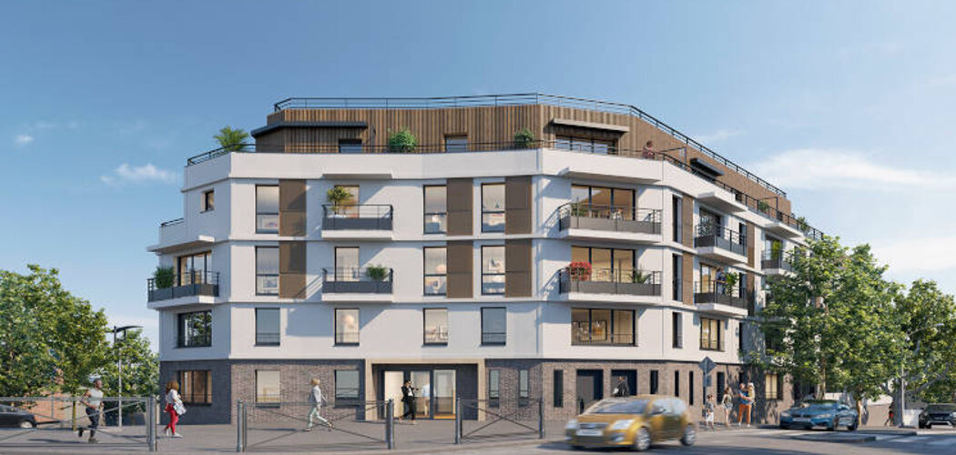 Programme immobilier neuf ESSEN'CIEL - Châtillon à deux pas du parc et commerces (92320) - Référence : 14223