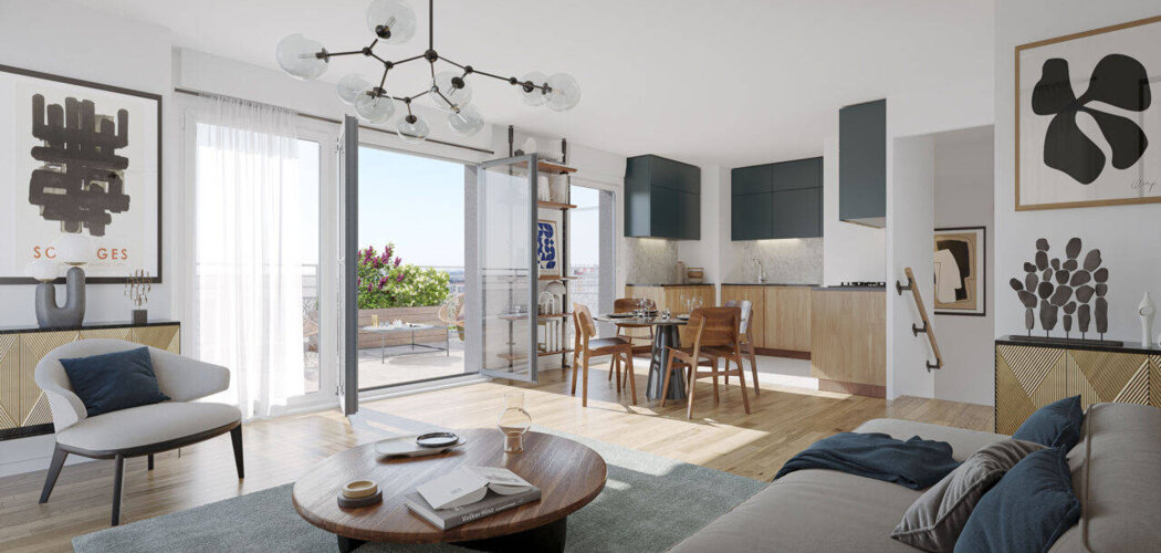 Programme immobilier neuf Les Terrasses du Belvédère - Châtillon Plateau : appartements neufs studio à 5 pièces à 750 m du tramway T6 (92320) - Référence : 9313