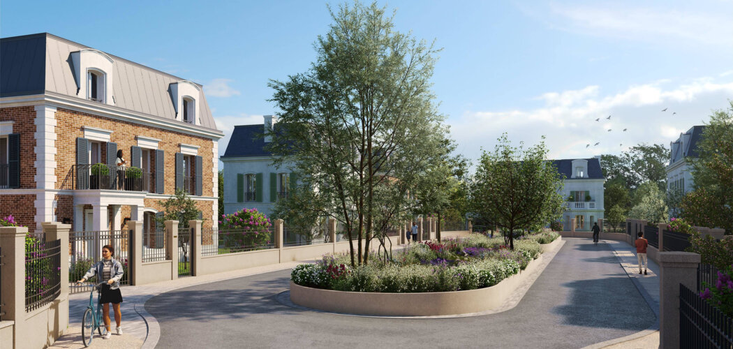 Programme immobilier neuf VILLA DES LANDES - Chatou maison neuve proche gare RER A (78400) - Référence : 16957