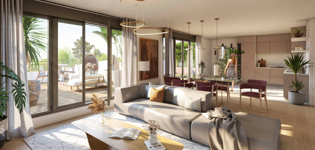 Programme immobilier neuf Allure (78) - Chatou résidence neuve à 20 min du RER A (78400) - Référence : 17794