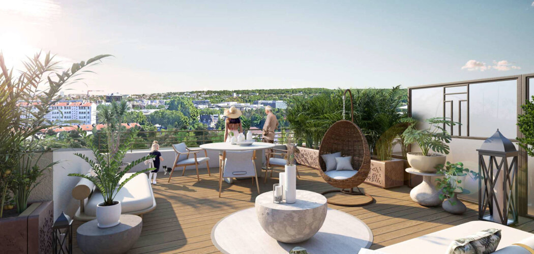 Programme immobilier neuf Allure (78) - Chatou résidence neuve à 20 min du RER A (78400) - Référence : 17794