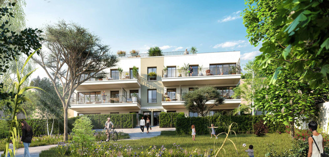 Programme immobilier neuf Allure (78) - Chatou résidence neuve à 20 min du RER A (78400) - Référence : 17794