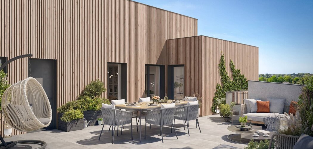 Programme immobilier neuf Coeur Chaville -  Chaville : maisons et appartements neufs du 1 au 6 pièces à 5 min des lignes L, U et N (92370) - Référence : 15501