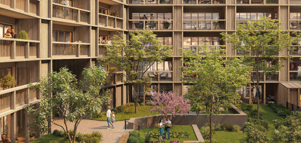 Programme immobilier neuf COTE FORET - Chaville résidence neuve près gare Rive Droite (92370) - Référence : 17311