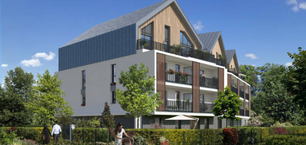 Programme immobilier neuf O² - Chécy au sein de l’écoquartier Les Hauts de Grainloup (45430) - Référence : 12022