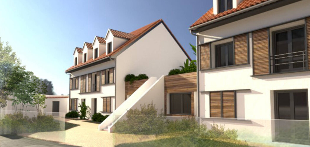 Programme immobilier neuf 16 RUE DE GOURNAY - Bât A - Chelles : Appartements studio–T3 avec parking, cuisine équipée et proximité canal proche de l’arrêt de bus Rue du Port (77500) - Référence : 14239