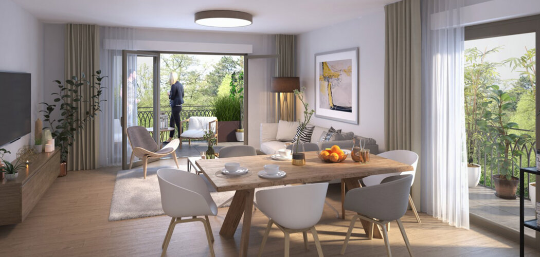 Programme immobilier neuf L’Orée des Coudriers - Chelles écoquartier proche RER E et future ligne 16 (77500) - Référence : 16286