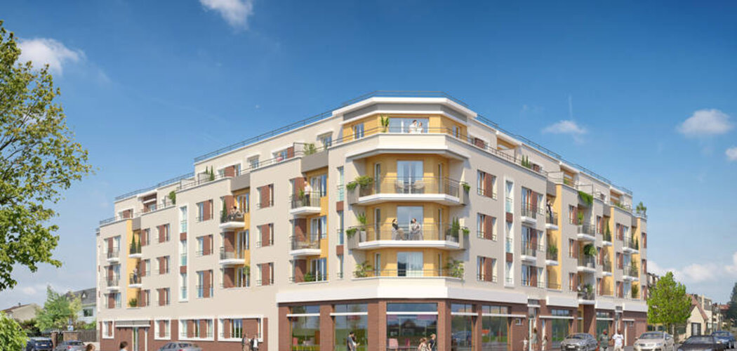 Programme immobilier neuf L'ENVERS - Chennevières-sur-Marne : Appartements studio–T4 avec domotique, jardins et commerces proche du centre commercial Pince Vent (94430) - Référence : 6428