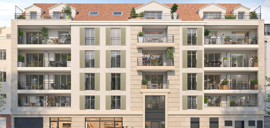 Programme immobilier neuf L'ATRIUM - Chennevières-sur-Marne proche du RER A et de Paris (94430) - Référence : 18266