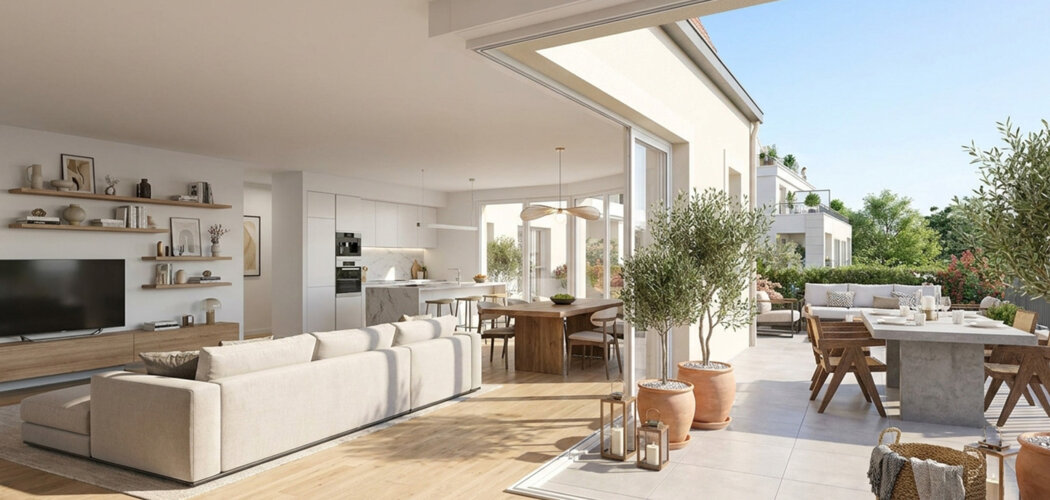 Programme immobilier neuf L'ATRIUM - Chennevières-sur-Marne proche du RER A et de Paris (94430) - Référence : 18266
