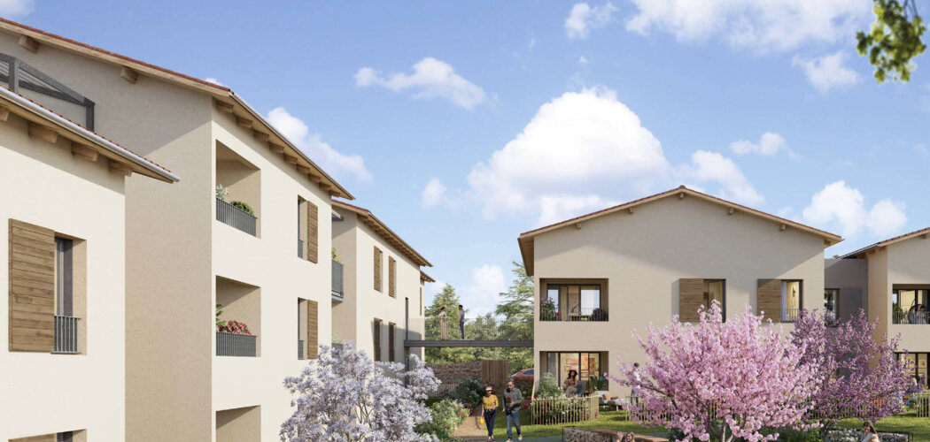 Programme immobilier neuf Ambre - Chessy cité médiévale aux portes de Lyon (69380) - Référence : 16090