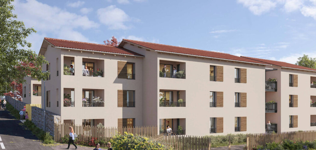 Programme immobilier neuf Ambre - Chessy cité médiévale aux portes de Lyon (69380) - Référence : 16090