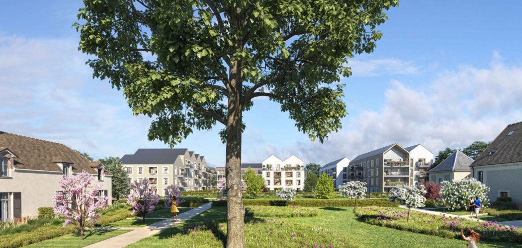 Programme immobilier neuf LA FERME DE CHESSY - Chessy : logements rénovés du studio au T5 dans le parc du Bicheret (77700) - Référence : 15857