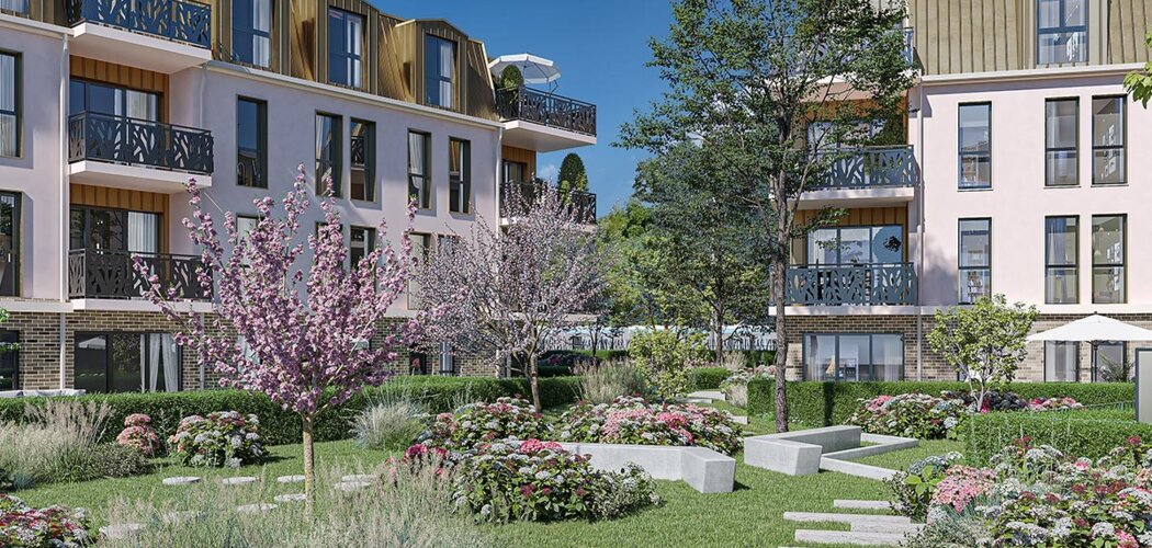 Programme immobilier neuf Les Jardins d'Orfin - Chevilly-Larue : appartements neufs du studio au 4 pièces à 5 min du T7 (94550) - Référence : 15351