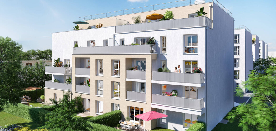 Programme immobilier neuf LES BALCONS DE CHILLY - Chilly-Mazarin à proximité de toutes commodités (91380) - Référence : 14786