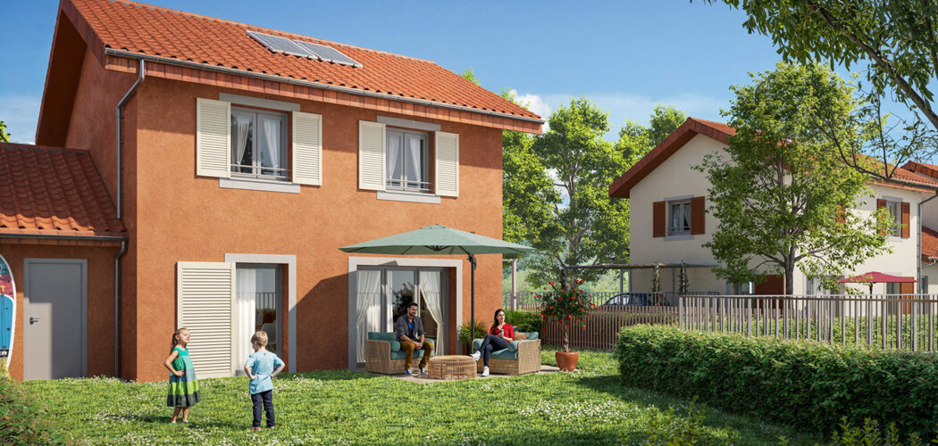 Programme immobilier neuf L'ILOT DU MARAIS - Chirens proche Voiron en 12 min (38850) - Référence : 15444