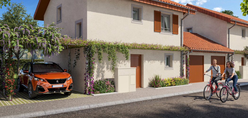 Programme immobilier neuf L'ILOT DU MARAIS - Chirens proche Voiron en 12 min (38850) - Référence : 15444