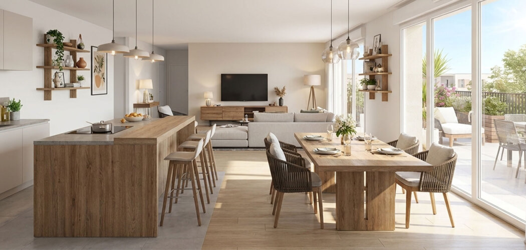 Programme immobilier neuf L'Orée du Parc - Choisy-le-Roi appartements lumineux proche tramway T9 (94600) - Référence : 17648
