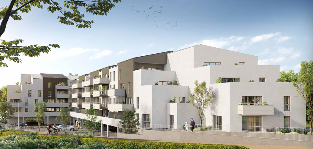 Programme immobilier neuf Les Jardins des Mauges II - Cholet à deux pas de la gare (49300) - Référence : 16485