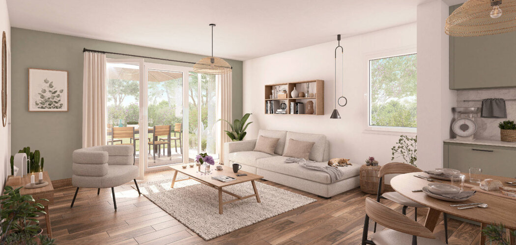 Programme immobilier neuf O'lac 1 - Cholet à deux pas du lac de Ribou (49300) - Référence : 11079