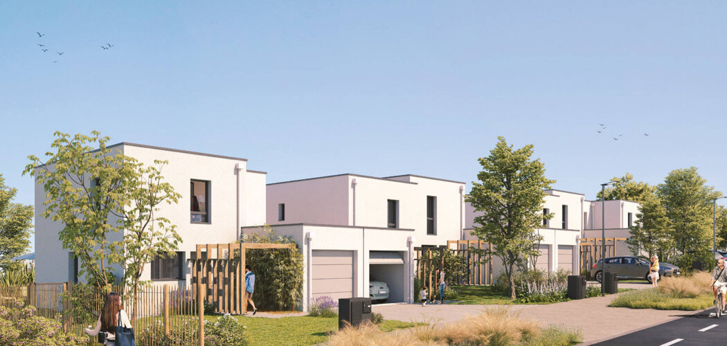 Programme immobilier neuf O'lac 1 - Cholet à deux pas du lac de Ribou (49300) - Référence : 11079