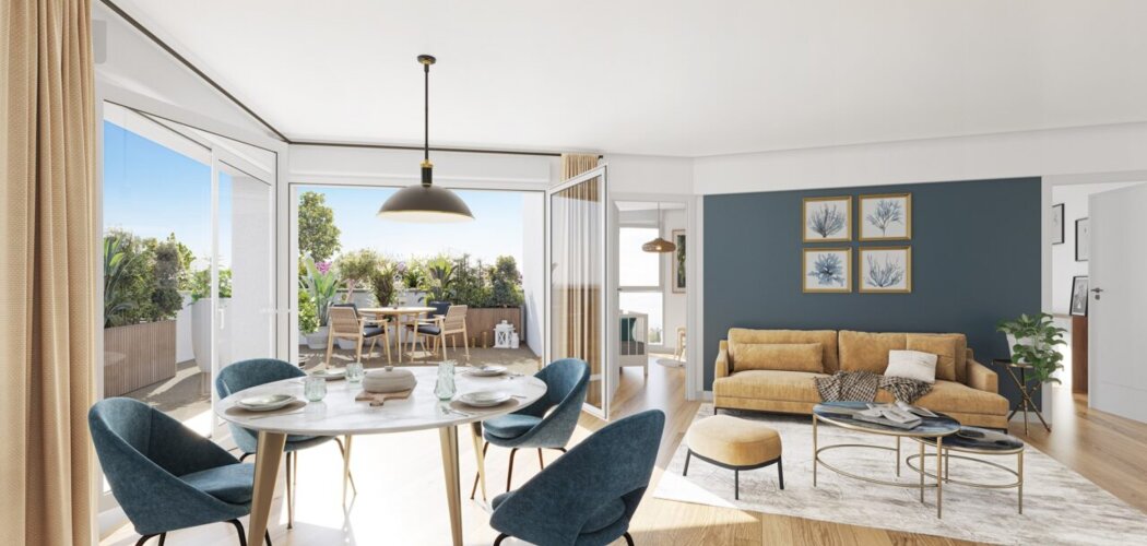 Programme immobilier neuf Les Jardins des Mauges - Cholet : appartements neufs du 2 au 4 pièces proche gare et centre-ville (49300) - Référence : 15397